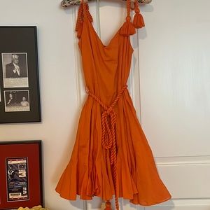 Orange Rhode Dress